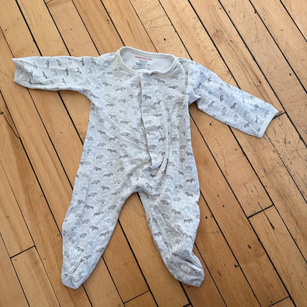 Magnetic Me Cotton Footed One-Piece
